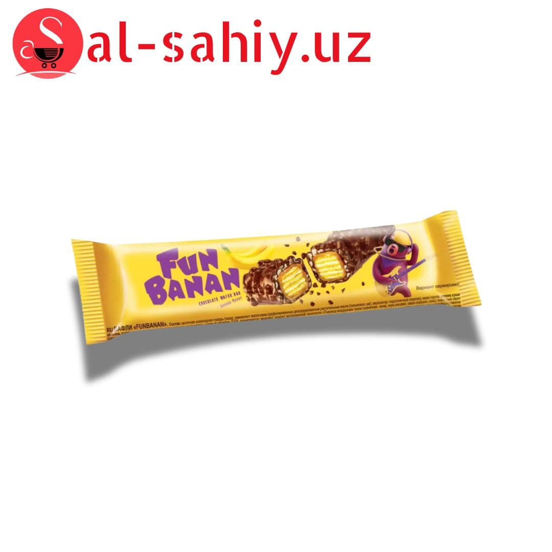 Вафли ФунБанан 35г