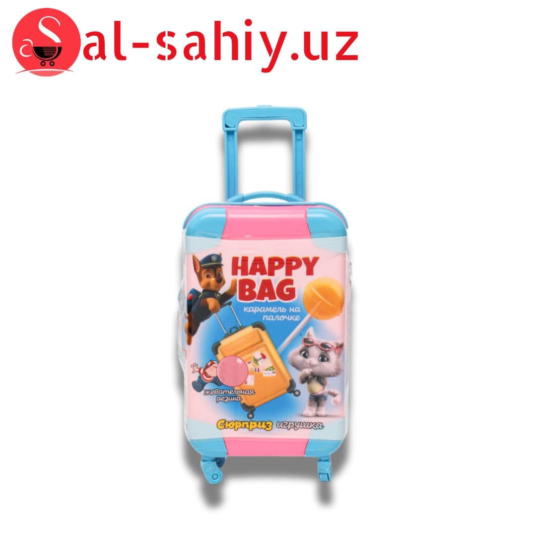 Игрушка - Чемодан + посуда Happy Kids маленький